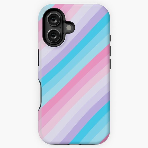Vista previa del artículo con la obra «Diagonal Pastel Ombre Stripes», diseñado y vendido por runninragged.