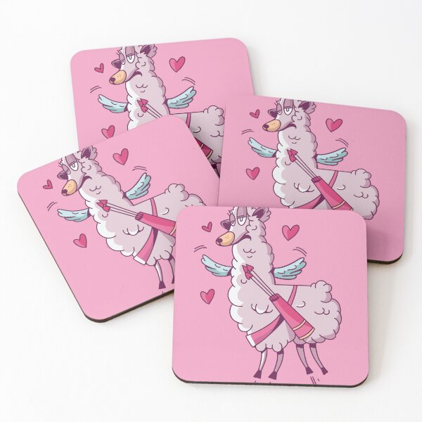 Item preview, Valentine Llama designed and sold by Angelandspot.