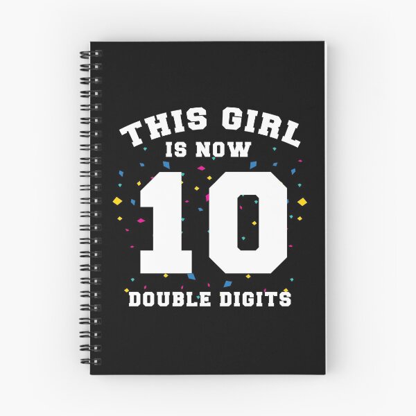 Item preview, This Girl is Now Double Digits 10 Birthday designed and sold by zerouss.