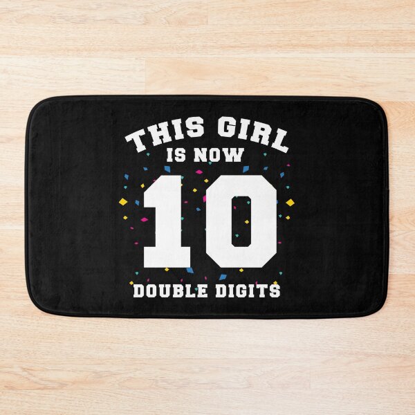 Item preview, This Girl is Now Double Digits 10 Birthday designed and sold by zerouss.