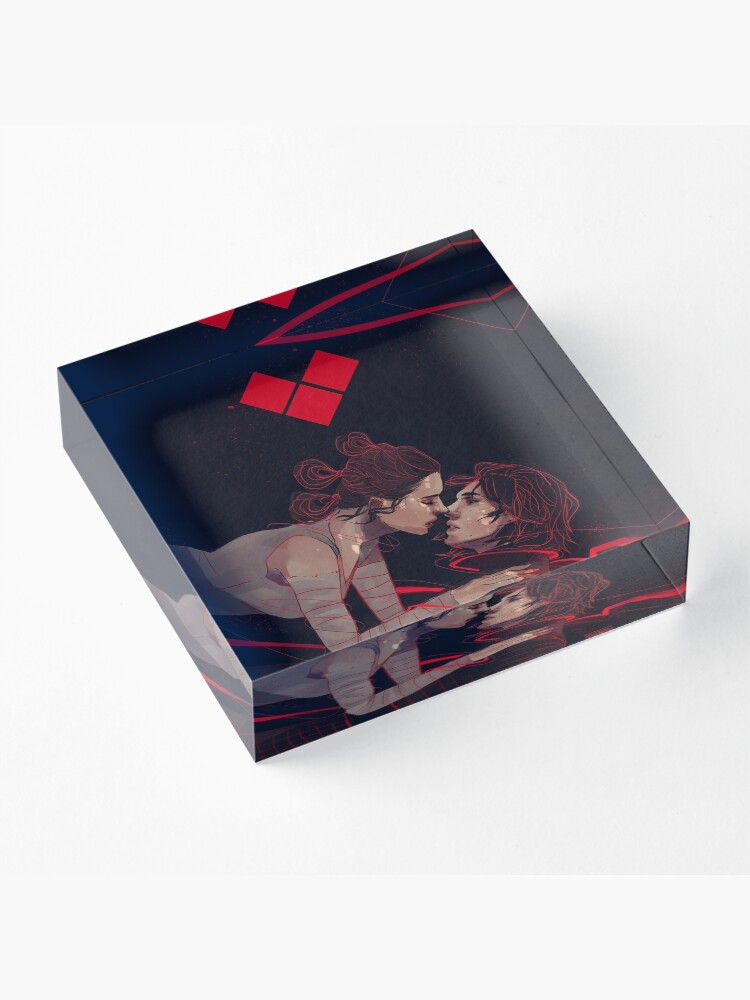 Alternate view of Red Thread Acrylic Block