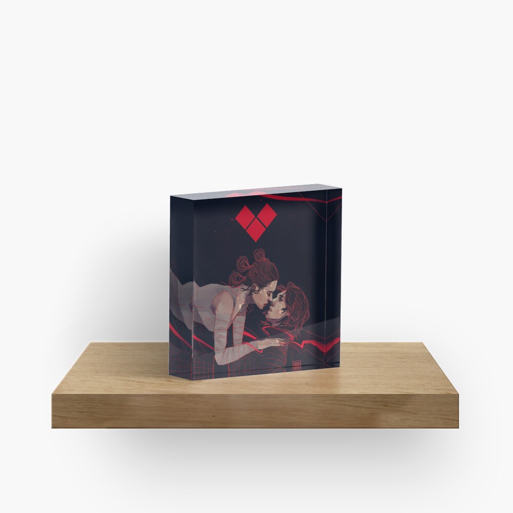 Red Thread Acrylic Block