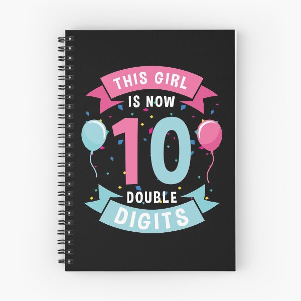 Item preview, This Girl is Now Double Digits 10 Birthday designed and sold by zerouss.