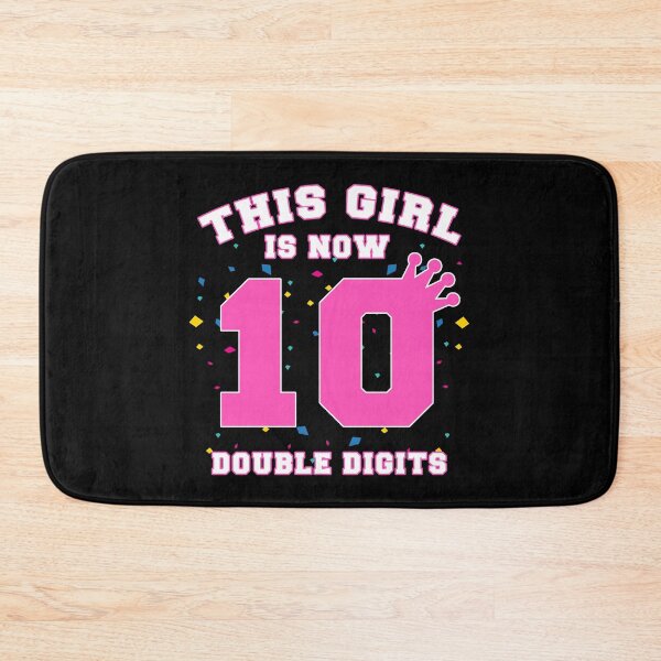 Item preview, This Girl is Now Double Digits 10 Birthday designed and sold by zerouss.