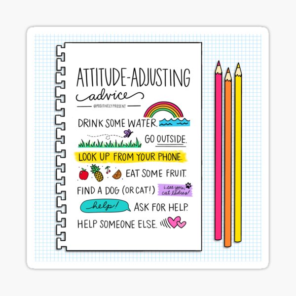Item preview, Attitude Adjustment - Positively Present designed and sold by Positively Present.