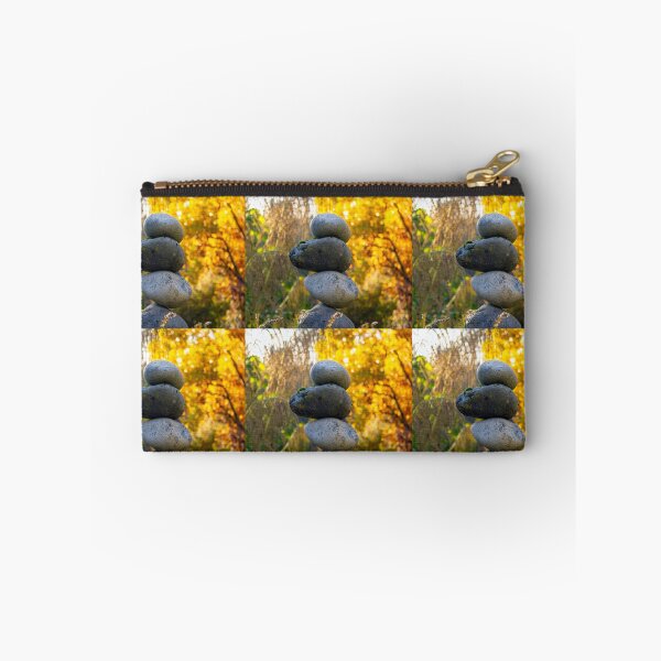 Item preview, Rock Cairn on a Fall Day designed and sold by SeaChangeDesign.