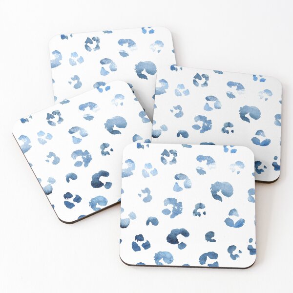 Item preview, Classic blue leopard pattern designed and sold by JuliaBadeeva.