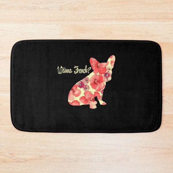 Item preview, Frenchie Pet Owner Dog Mom Dog Dad Floral Gift designed and sold by TooFlyDesign.