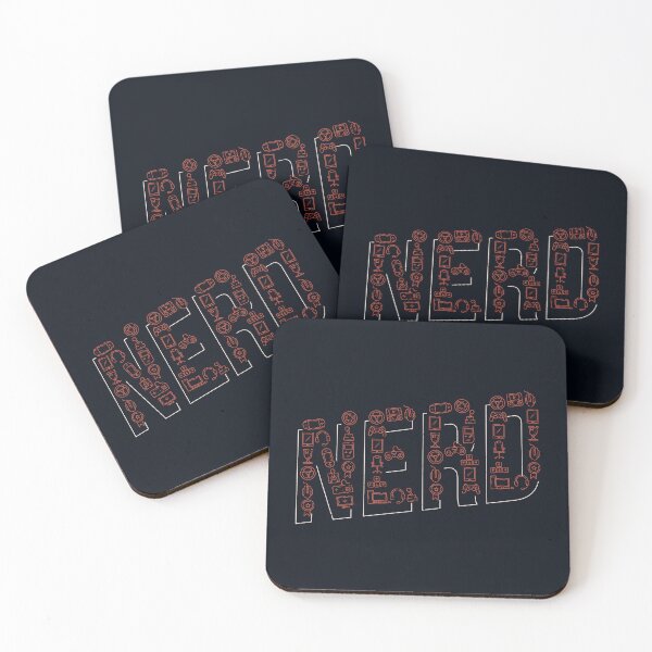 Item preview, Geek Nerd  design with nerd items doodles designed and sold by FFelder.