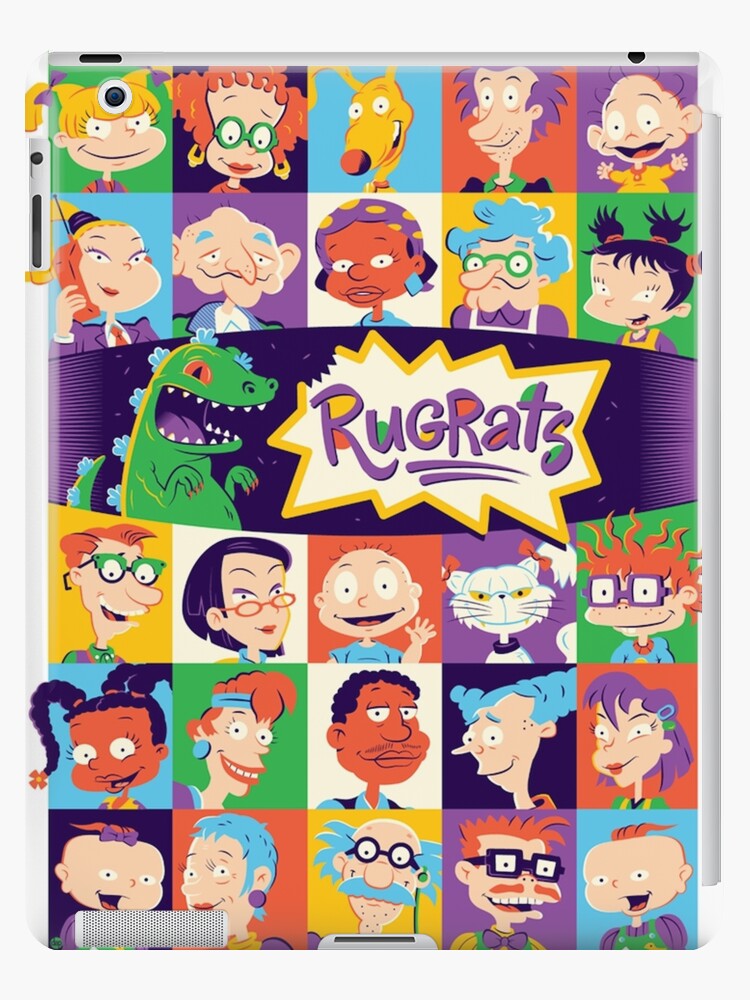 Rugrats Character Ipad Case Skin By Mostlyanimetoon Redbubble