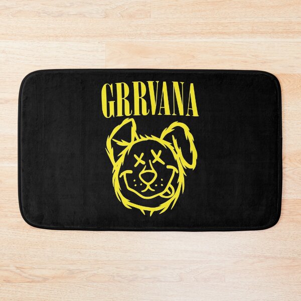 Item preview, Funny Dog Lover Music Gift Grrrvana designed and sold by TooFlyDesign.