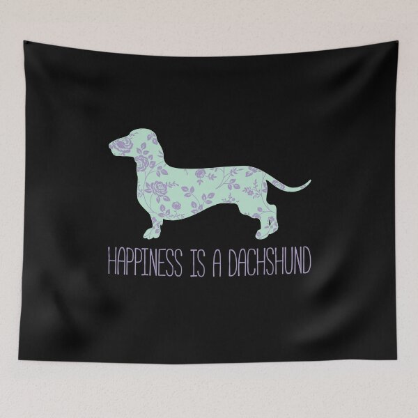Item preview, Happiness Is A Dachshund designed and sold by TooFlyDesign.