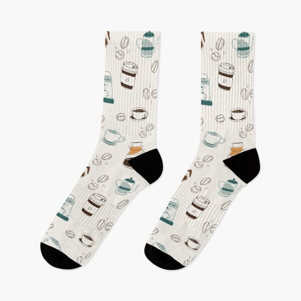 Item preview, Coffee Pattern designed and sold by Spitfire July Doodles.