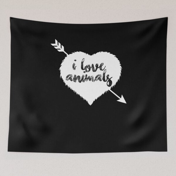 Item preview, Animal Lover Gift I Love Animals Pet Owner Gift designed and sold by TooFlyDesign.