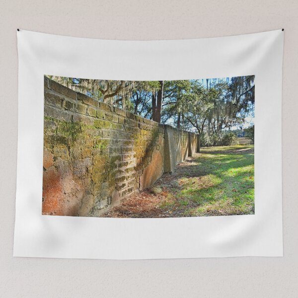 Item preview, Old House Plantation Cemetery Wall designed and sold by LisaWootenPhoto.