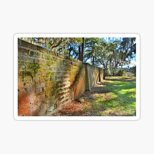 Item preview, Old House Plantation Cemetery Wall designed and sold by LisaWootenPhoto.