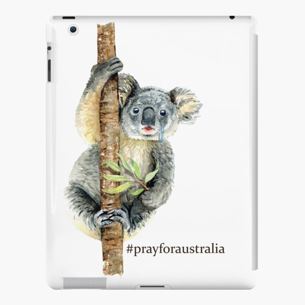 Pray for Australia Koala iPad Snap Case