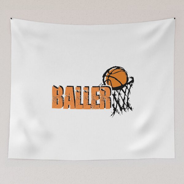 Item preview, Baller Basketball player funny gift for men women kids designed and sold by hadleydesigns.