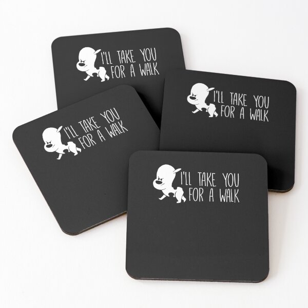 Item preview, I Will Walk You Cute Dog Walking Gift designed and sold by TooFlyDesign.