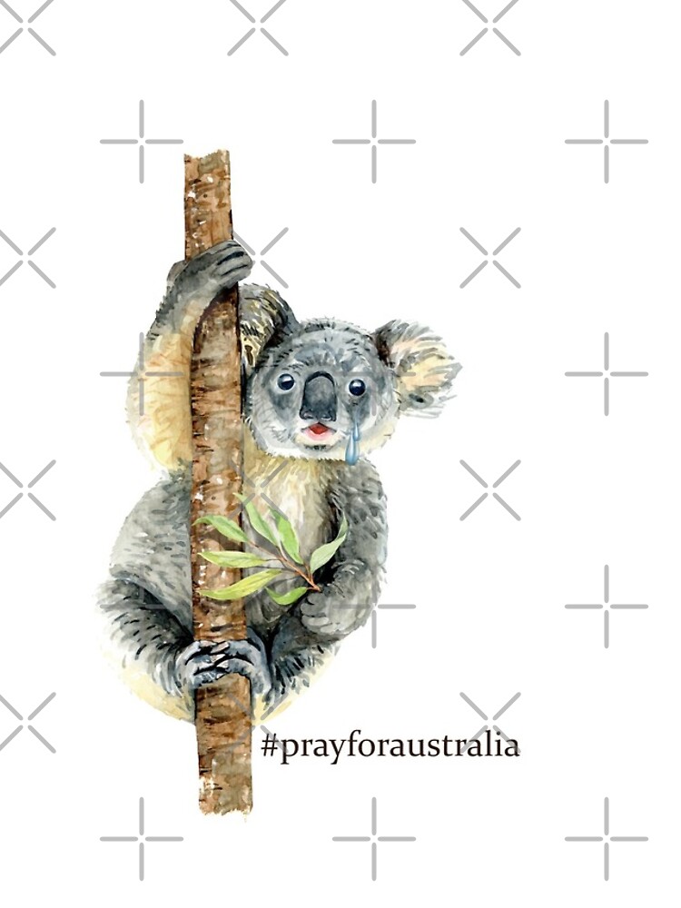 Pray for Australia Koala by IconicTee