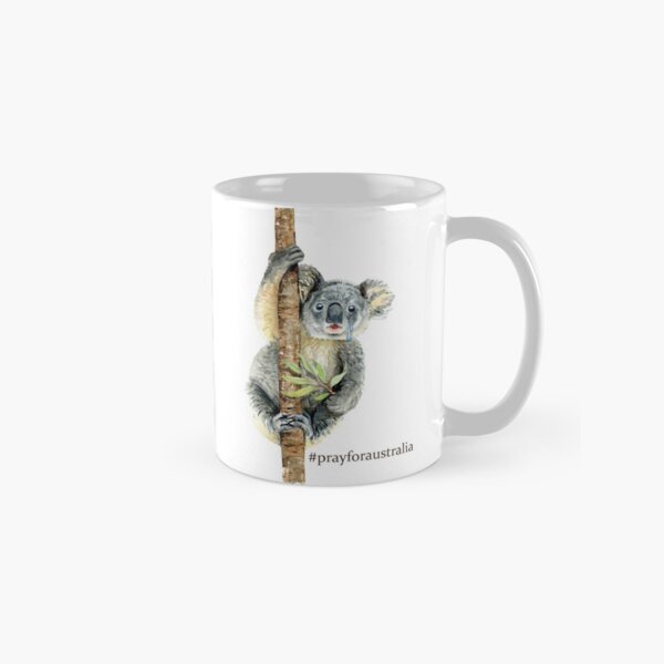 Pray for Australia Koala Classic Mug
