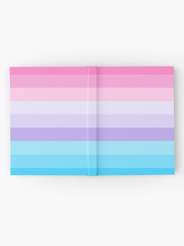 Pink Purple And Blue Ombre Hardcover Journal By Runninragged Redbubble