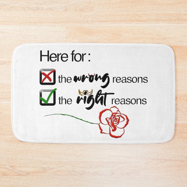 Item preview, Here for the wrong right reasons - Bachelor Bachelorette designed and sold by hailish.
