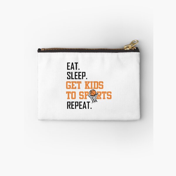 Item preview, Eat Sleep Get kids to sports Repeat Basketball Mom gift designed and sold by hadleydesigns.