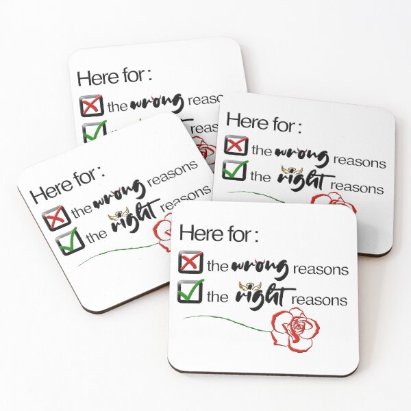 Item preview, Here for the wrong right reasons - Bachelor Bachelorette designed and sold by hailish.