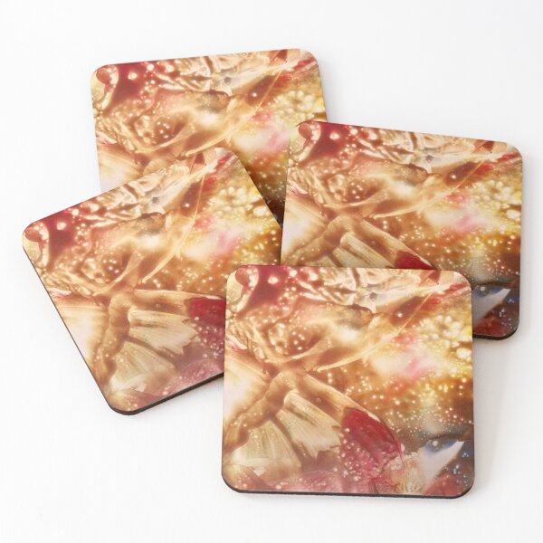 Item preview, Encaustic Hot Wax . Abstract:  Light Cells. designed and sold by Angela Haig-Harrison.