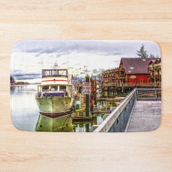 Item preview, Boats on the La Conner Waterfront designed and sold by SeaChangeDesign.