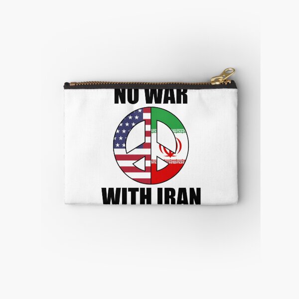 Item preview, NO WAR WITH IRAN VS USA WW3 PEACE designed and sold by ReignGFX.