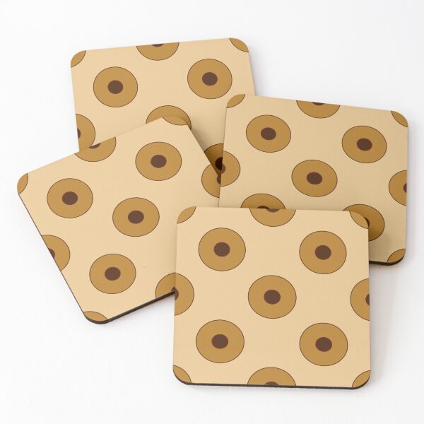 Item preview, Brown vintage duplo dots designed and sold by Yamy Morrell Art and Design.