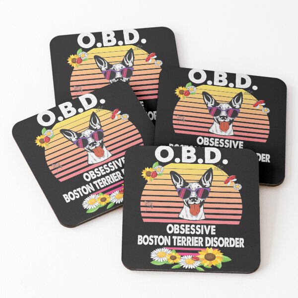 Item preview, Funny Boston Terrier Lover Gift - OCD Gifts - Dog Owner Gifts - O.B.D. Obsessive Boston Terrier Disorder designed and sold by kntranhoang.