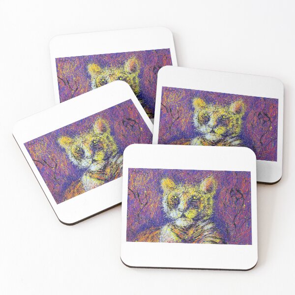 Item preview, Tiger Drip By ArtGuru 0135 - Drip Painting On Canvas designed and sold by Art Guru.