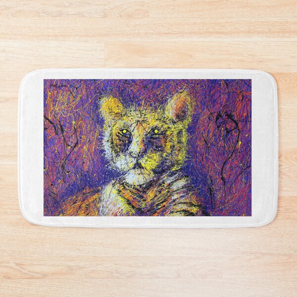 Item preview, Tiger Drip By ArtGuru 0135 - Drip Painting On Canvas designed and sold by Art Guru.