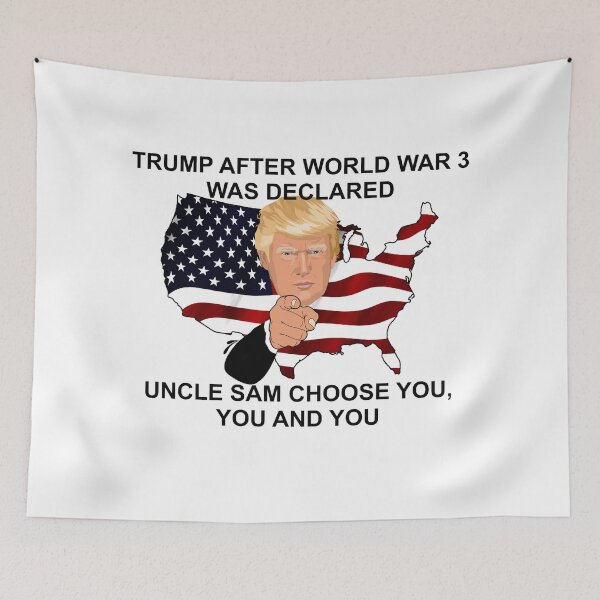 Item preview, Trump World War 3 Meme designed and sold by rgsblo.