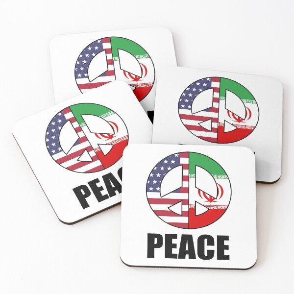Item preview, World Peace NO to WW3 Iran vs USA designed and sold by ReignGFX.
