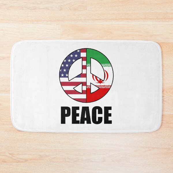 Item preview, World Peace NO to WW3 Iran vs USA designed and sold by ReignGFX.