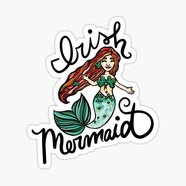 Item preview, Irish Mermaid designed and sold by Boog Monst .