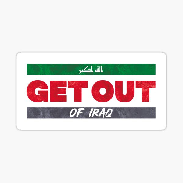 Get Out of Iraq Sticker