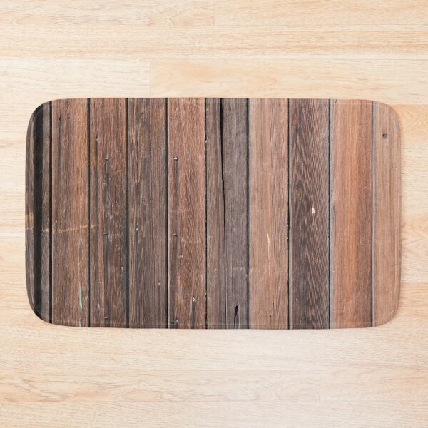 Item preview, 1980s primitive scandinavian hickory brown barn wood designed and sold by LEILA ART SPACE.