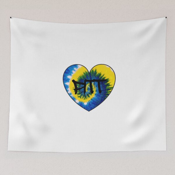 Item preview, pitt tie dye heart designed and sold by bennacooper.