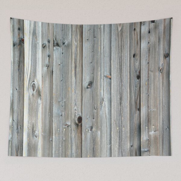 Item preview, distressed whitewashed french country grey barn wood  designed and sold by LEILA ART SPACE.