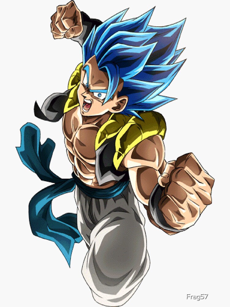 Gogeta Sticker - Do Gogeta Ssj Blue Transparent PNG - 640x995 - Free  Download on NicePNG