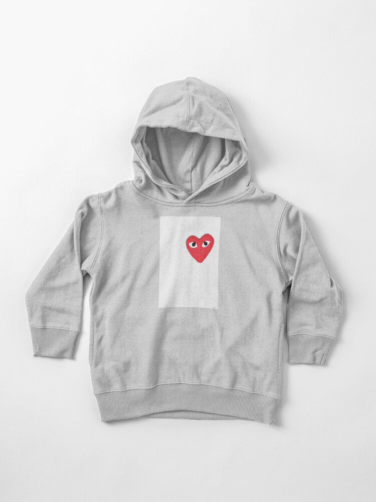 cdg gray hoodie