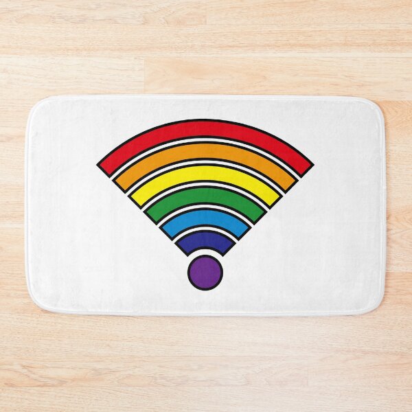 Item preview, Rainbow Wi-Fi designed and sold by gemgemshop.