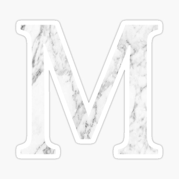 M/Mu Sticker