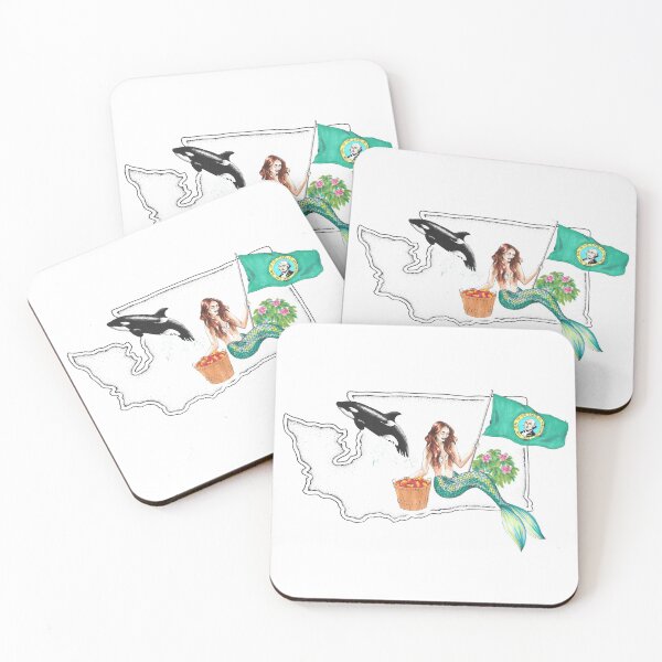 Item preview, Washington Mermaid designed and sold by Elizabeth Weglein.