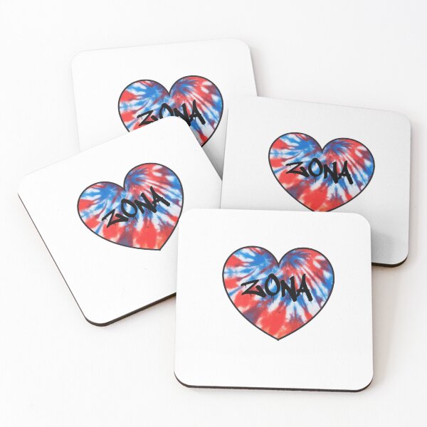 Item preview, ZONA TIE DYE HEART designed and sold by bennacooper.